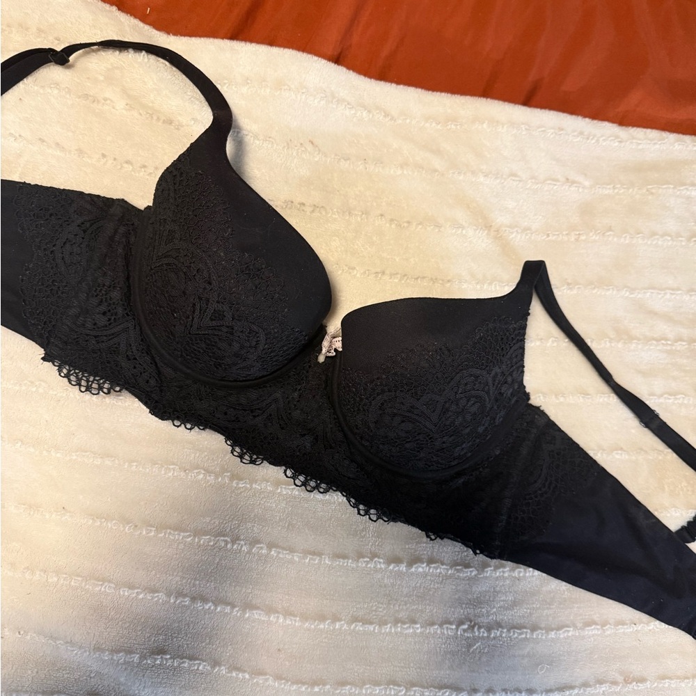 36C Black Lace Bra